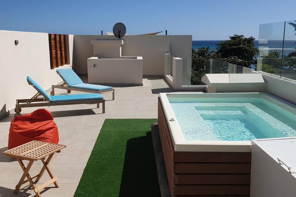 Penthouse Vue Sur Mer 200M2 Pereybere Beach Exteriör bild